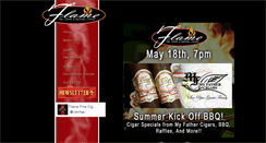 Desktop Screenshot of flamefinecigars.com